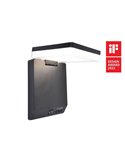 Aplique exterior solar con sensor de movimiento MOZE negro mate* Design Award 2022*