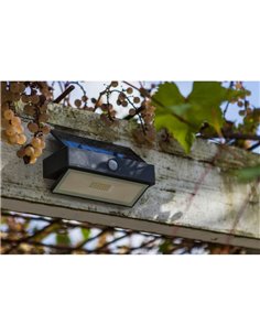 Aplique para exterior LED con sensor y panel solar ARROW antracita 5000K 2