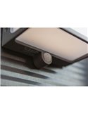 Aplique LED solar cuadrado DOBLO antracita 7,5W y 12W antracita 4000K