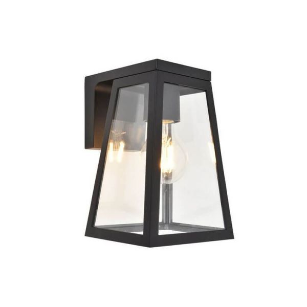Aplique LED solar FIA con bombilla de filamento incluida de bajo voltaje (sin electricidad ni alumbrado) + Vidrio de repuesto