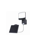 Applique d'extérieur SUNSHINE avec panneau solaire indépendant (câble 5m) et détecteur de mouvement anthracite