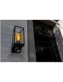 Aplique inteligente exterior con cámara de seguridad Full HD integrada FLAIR con grabación, comunicación y sensor de movimiento 