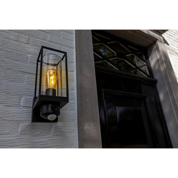 Aplique inteligente para exterior com câmara de segurança FLAIR Full HD integrada com gravação, comunicação e sensor de moviment