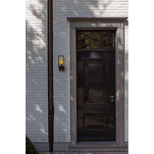 Aplique inteligente para exterior com câmara de segurança FLAIR Full HD integrada com gravação, comunicação e sensor de moviment