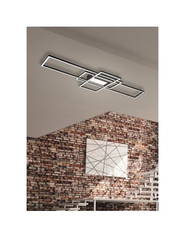 Plafón techo LED IRVINE Regulable Color de luz e Intensidad| LeonLeds