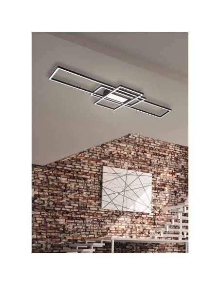 IRVINE Plafon LED Regulável Cor e intensidade da luz | LeonLeds