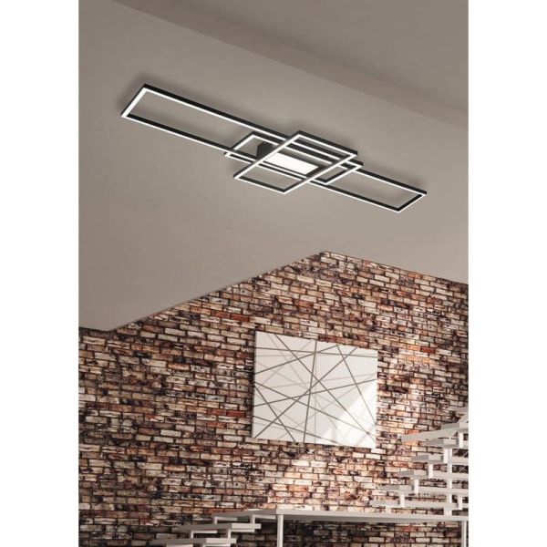 Plafón techo LED IRVINE Regulable Color de luz e Intensidad| LeonLeds