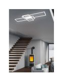 Plafón techo LED IRVINE Blanco Luz Nocturna Función Memoria | LeonLeds