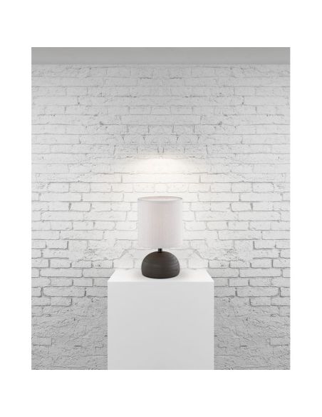 Lámpara mesita de noche LUCI decorativa Cerámica | LeonLeds