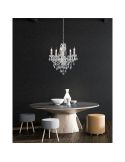 Lámpara de araña clásica LÜSTER 5 luces Colgantes decorativos | LeonLeds