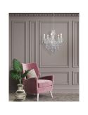 Lámpara de araña clásica LÜSTER 5 luces Colgantes decorativos | LeonLeds
