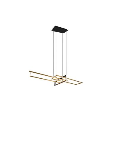 SALINAS Lampe à suspension LED Hauteur et luminosité réglables | LéonLeds