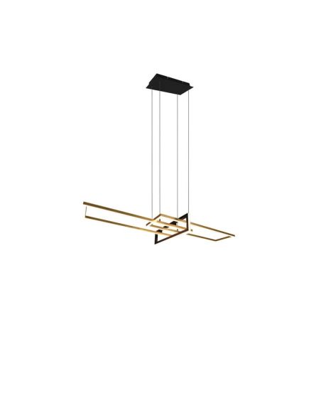 SALINAS Lampe à suspension LED Hauteur et luminosité réglables | LéonLeds