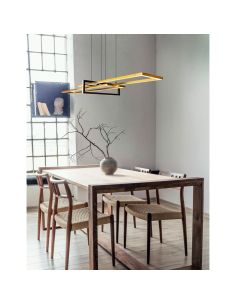 SALINAS Lampe à suspension LED Hauteur et luminosité réglables | LéonLeds 2