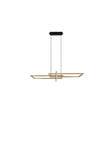 SALINAS Lampe à suspension LED Hauteur et luminosité réglables | LéonLeds