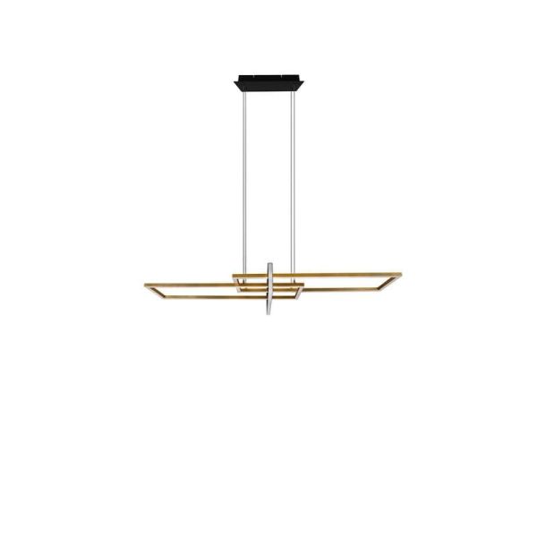 SALINAS Lampe à suspension LED Hauteur et luminosité réglables | LéonLeds