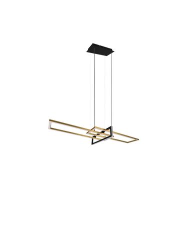 Lámpara Colgante LED SALINAS Ajustable altura y Brillo regulable | LeonLeds