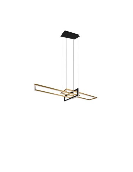 SALINAS Candeeiro suspenso LED Altura ajustável e brilho ajustável | LeonLeds