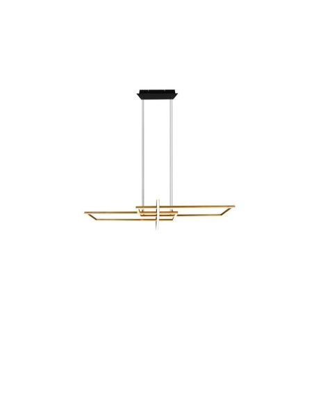 SALINAS Lampe à suspension LED Hauteur et luminosité réglables | LéonLeds