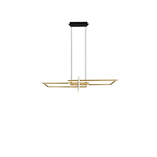 SALINAS Lampe à suspension LED Hauteur et luminosité réglables | LéonLeds