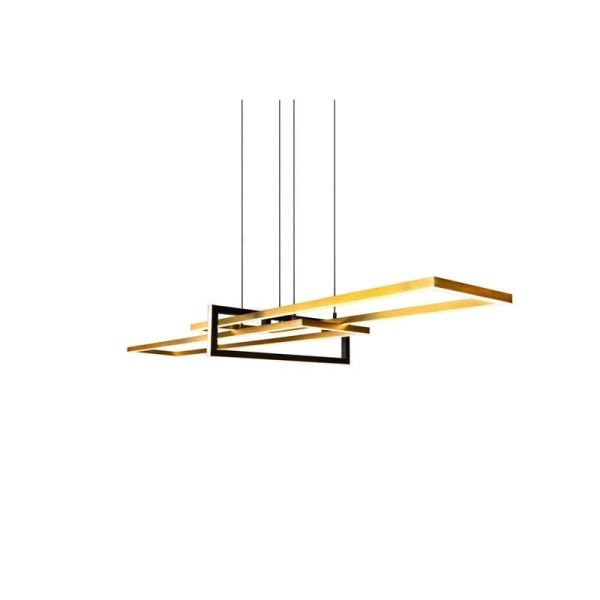 SALINAS Lampe à suspension LED Hauteur et luminosité réglables | LéonLeds