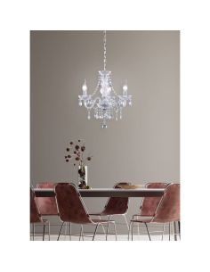 Lustre LÜSTER Antique 3 Lumières Pendentifs Décoratifs | LéonLeds 2