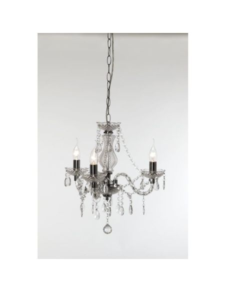 Lustre LÜSTER Antique 3 Lumières Pendentifs Décoratifs | LéonLeds