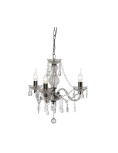 Lámpara de araña antigua LÜSTER 3 Luces Colgantes decorativos| LeonLeds