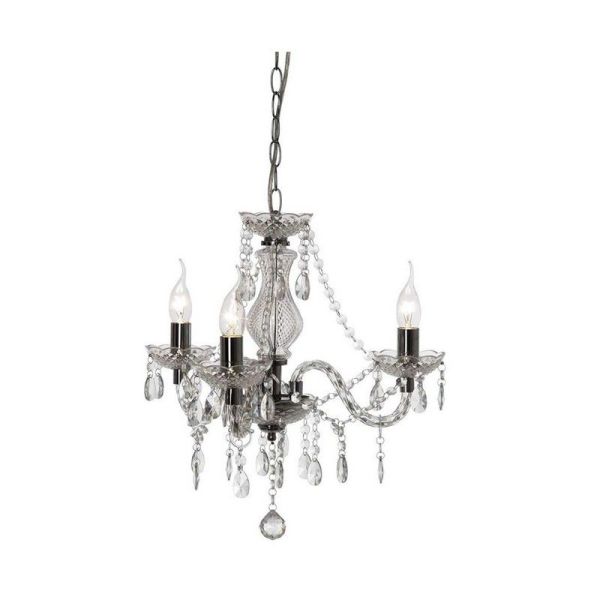 Lustre LÜSTER Antique 3 Lumières Pendentifs Décoratifs | LéonLeds