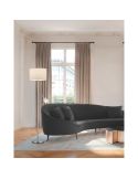 Lámpara de pie HOTEL Pantalla Textil Blanca Luz de Lectura | LeonLeds
