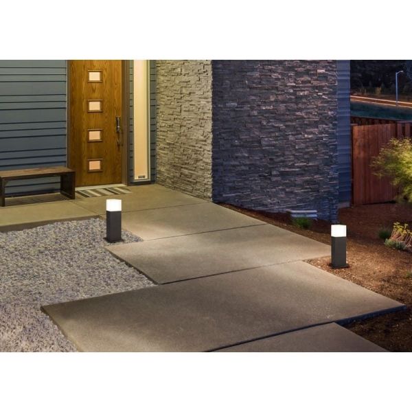 Baliza LED para exterior HUDSON Color Antracita | LeonLeds