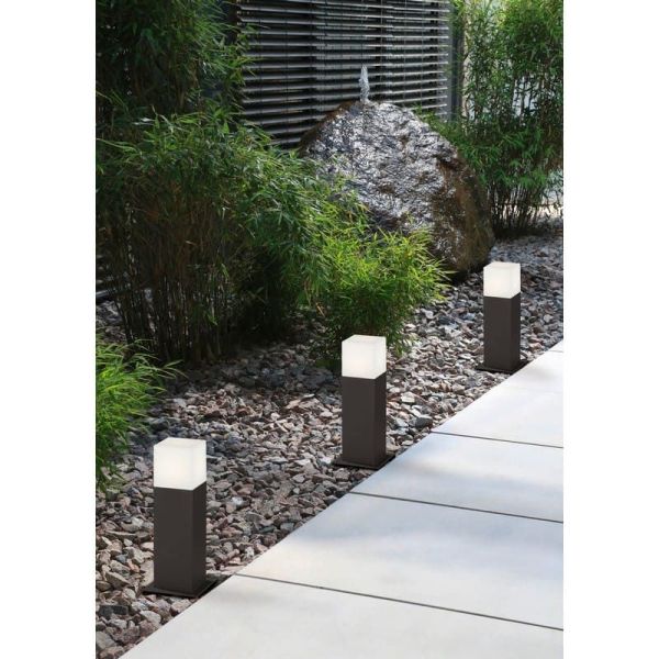 Baliza LED para exterior HUDSON Color Antracita | LeonLeds