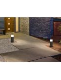 Baliza LED para exterior HUDSON Color Antracita | LeonLeds