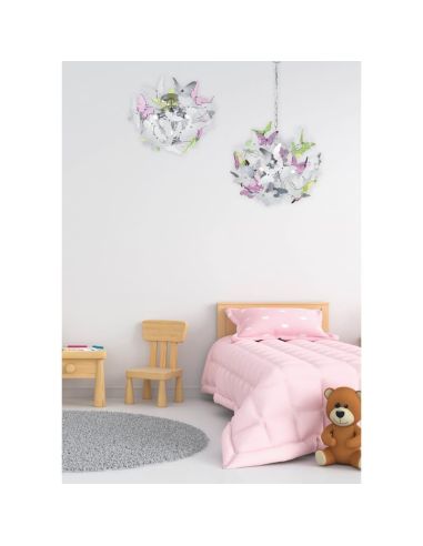 Lámpara de techo BUTTERFLY para habitación infantil 3 luces | LeonLeds