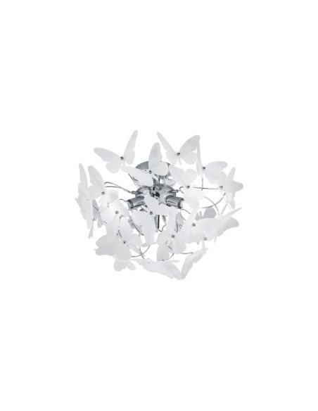 Lámpara de techo BUTTERFLY para habitación infantil 3 luces | LeonLeds