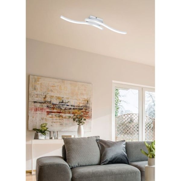 Plafón de techo moderna y minimalista LED ROUTE | LeonLeds