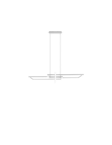 SALINAS Lampe à suspension LED Hauteur réglable et luminosité réglable | LéonLeds