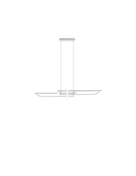 SALINAS Lampe à suspension LED Hauteur réglable et luminosité réglable | LéonLeds