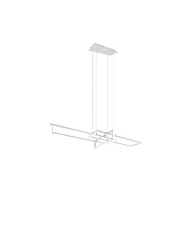 SALINAS Candeeiro suspenso LED com altura ajustável e brilho ajustável | LeonLeds