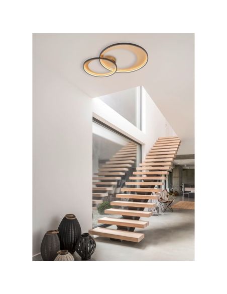 Plafón de techo LED GRANADA muy decorativo | LeonLeds