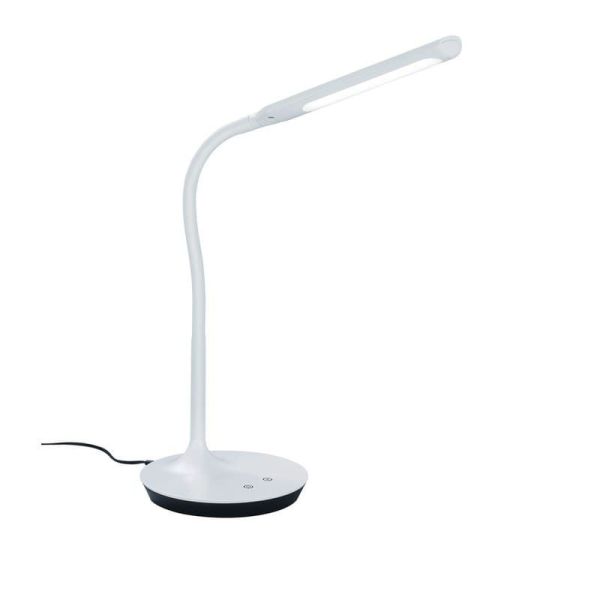 Lampe de table style Flexo LED POLO 4 niveaux de luminosité | LéonLeds