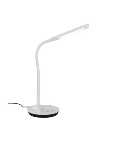Lampe de table style Flexo LED POLO 4 niveaux de luminosité | LéonLeds