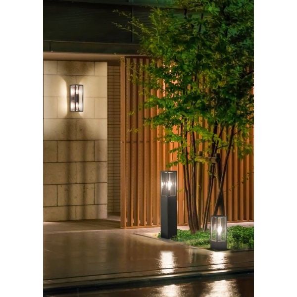 Poteau pour jardin et extérieur GARONNE Sans Ampoule IP44 | LéonLeds