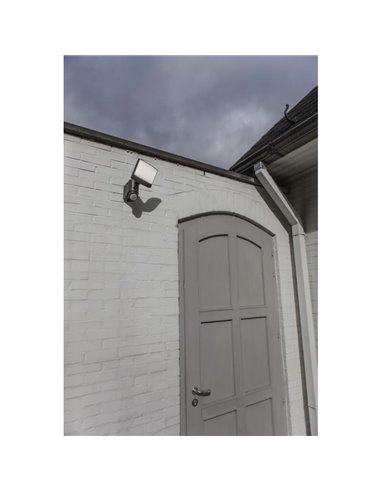 Potente projetor LED com cabeça ajustável SUNSHINE com sensor de movimento PIR antracite 5000K 12,5W/15,4W