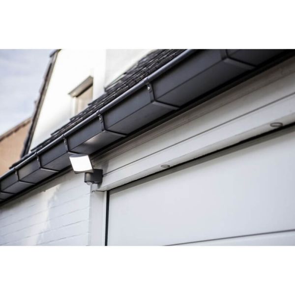 Projecteur LED puissant avec tête orientable SUNSHINE avec détecteur de mouvement PIR anthracite 5000K 12,5W/15,4W