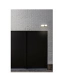 Proyector LED exterior con 2 cabezales ARTICA blanco con sensor PIR 2700K-6500K -LUTEC Connect-