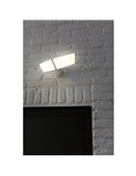Proyector LED exterior con 2 cabezales ARTICA blanco con sensor PIR 2700K-6500K -LUTEC Connect-