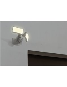 Projetor LED de 2 cabeças com sensor de movimento ARC 5000K 13W 2