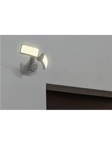 Proyector de 2 cabezas LED con sensor de movimiento ARC 5000K 13W