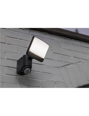 Aplique exterior SUNSHINE L com painel solar independente (cabo 5m) 18X20X245cm 5000K